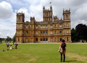 Me at Highclere Castle