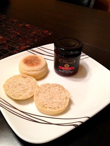 English muffins! Also preserves.